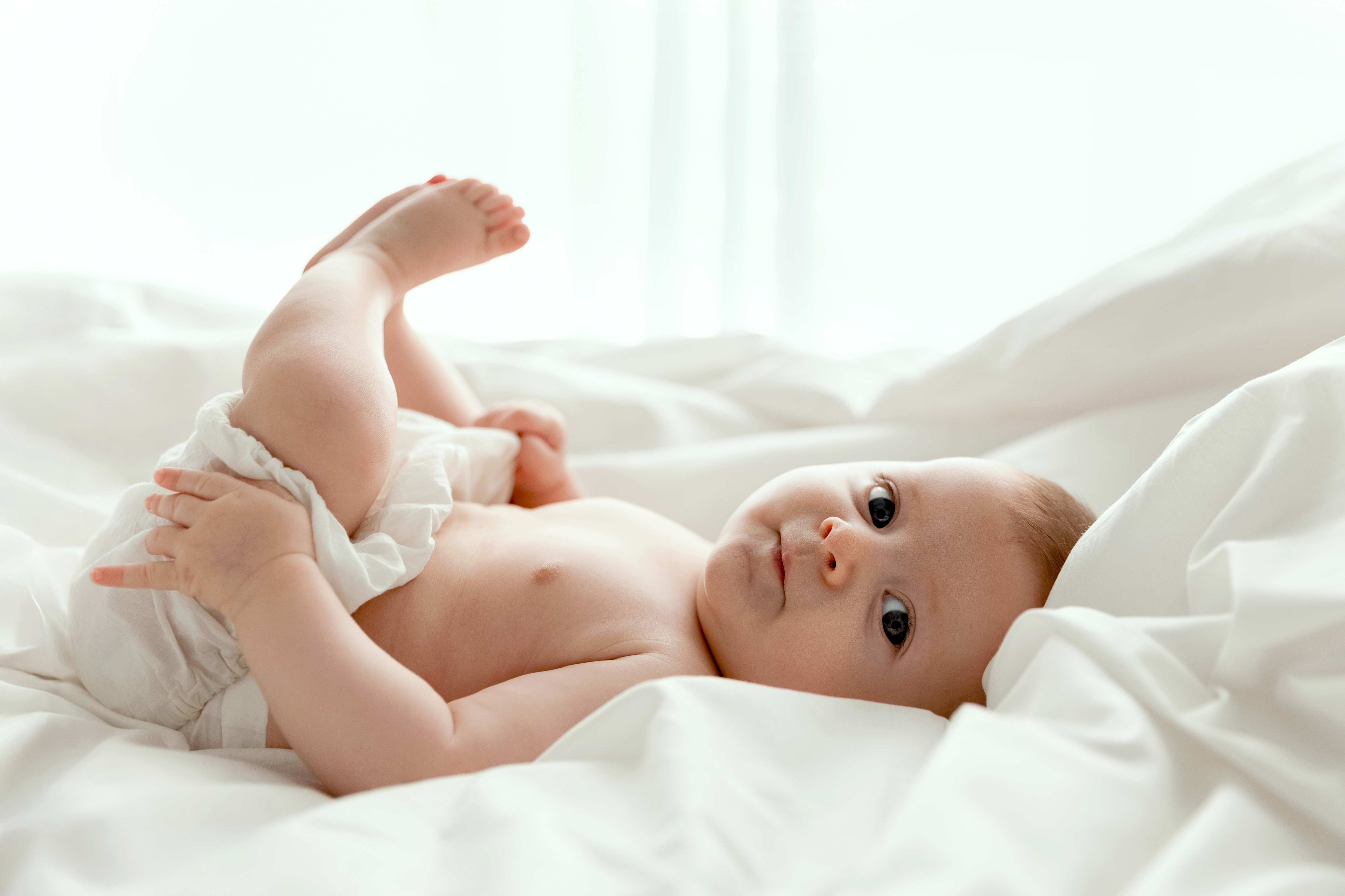 Photographe bébé à Annemasse, séance studio Haute-Savoie