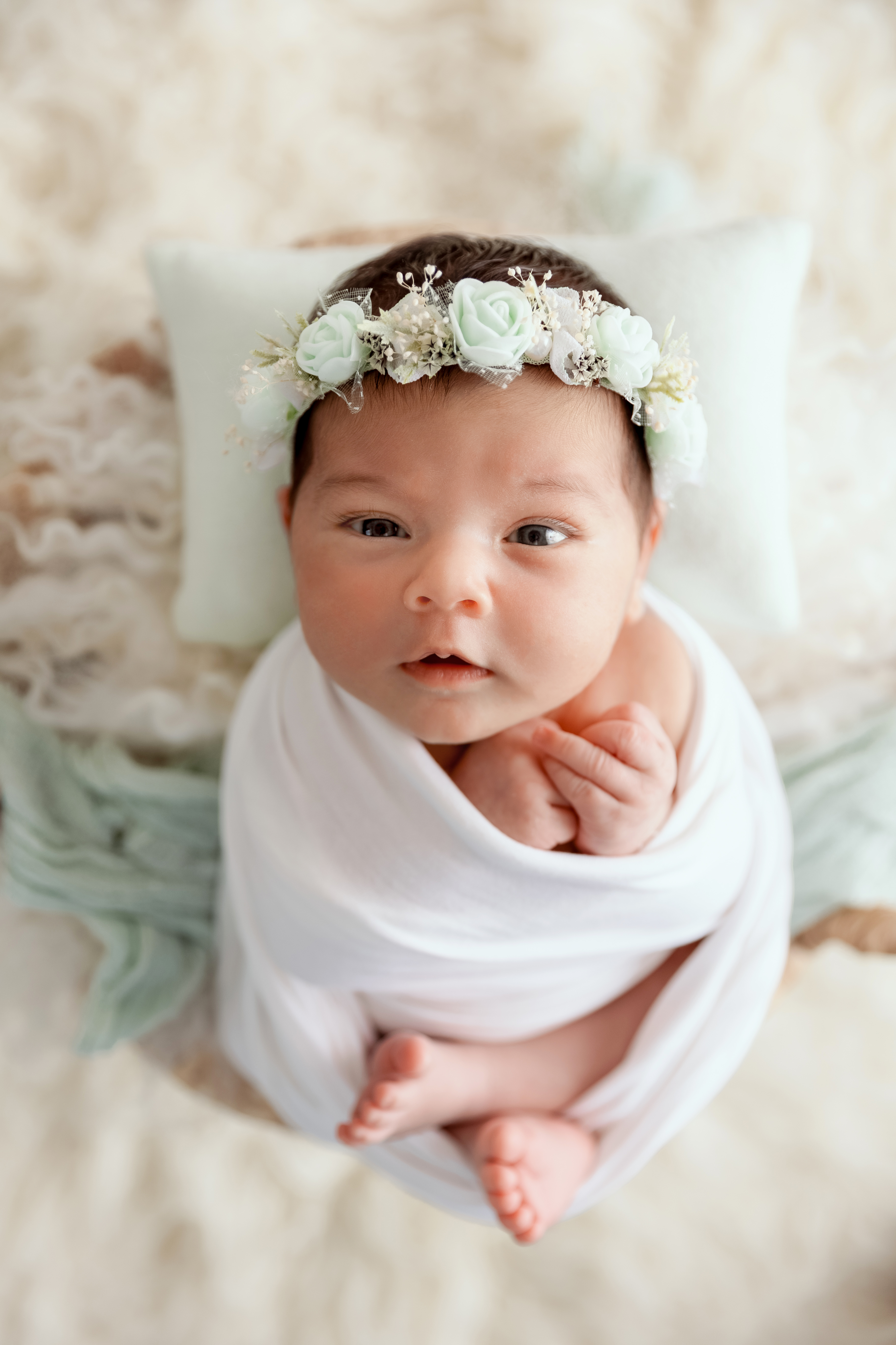 Photographe naissance naturelle Annemasse Annecy